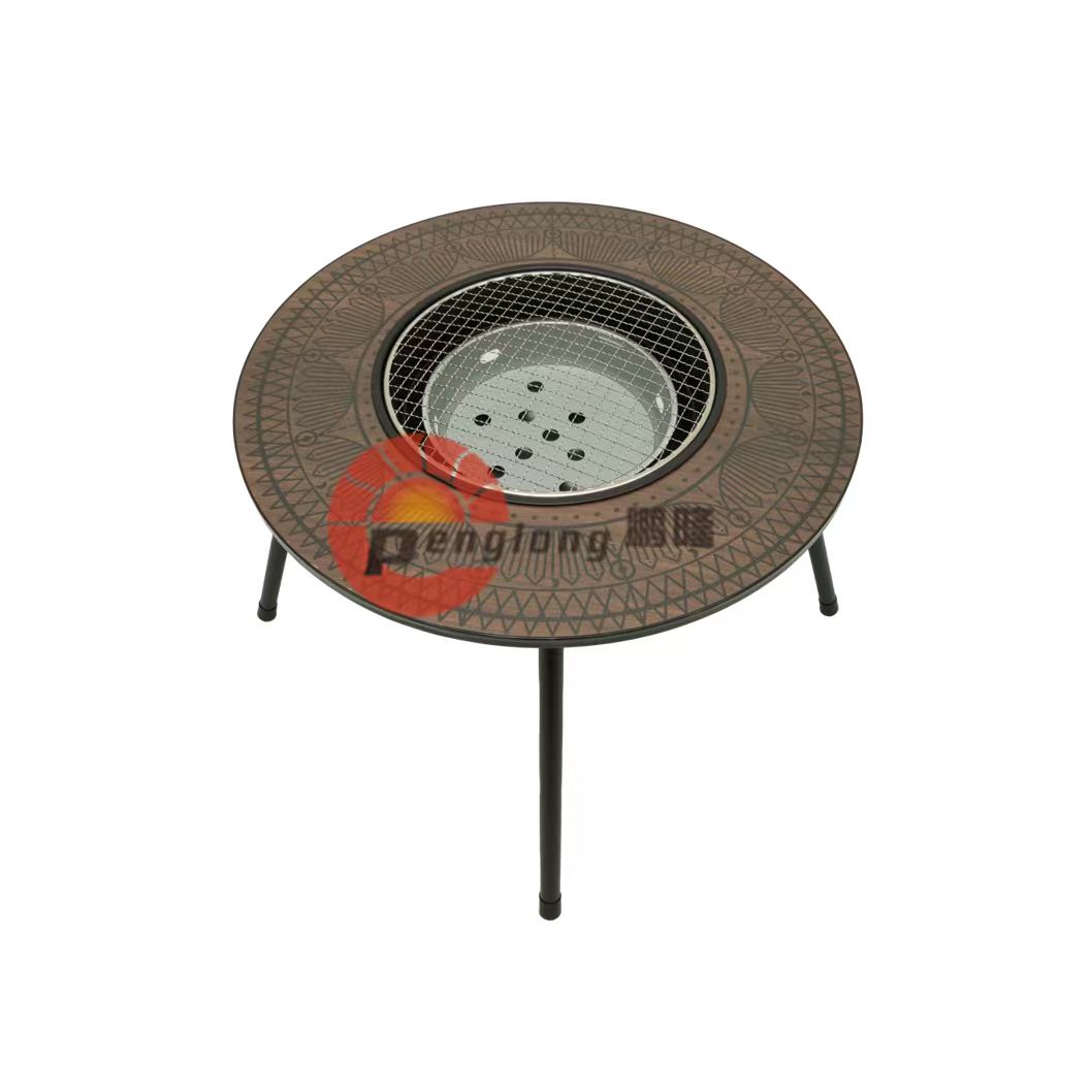 PL-FT-07 Carbon steel frame   Folding Table