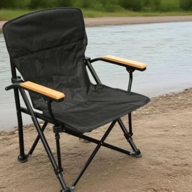  PL-FC-02 Outdoor Camping Fishing Chair Backrest Foldable Chair 